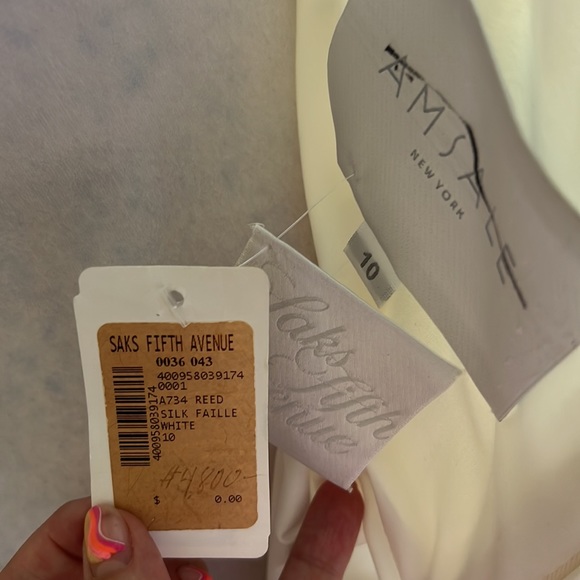 Amsale Reed Wedding Gown 10 - Picture 13 of 13